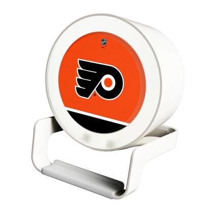 Front. Keyscaper - Philadelphia Flyers Night Light Wireless Charger And Bluetooth Speaker - Multicolor.