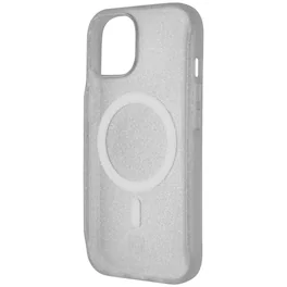 Incipio - AeroGrip Case for MagSafe for iPhone 15/14/13 - /Glitter - Clear
