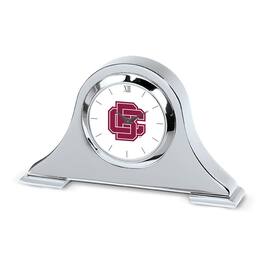 Jardine - Bethune-Cookman Wildcats Napoleon Desk Clock - Silver
