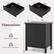 Dimensions: 13.5" 3.5" 16.5" 13.5" 4.5" 16.5" 18" 22" 26" 4"
Weight Capacity: 135 LBS Weight Capacity of Tabletop 45 LBS Weight Capacity of Each Drawer