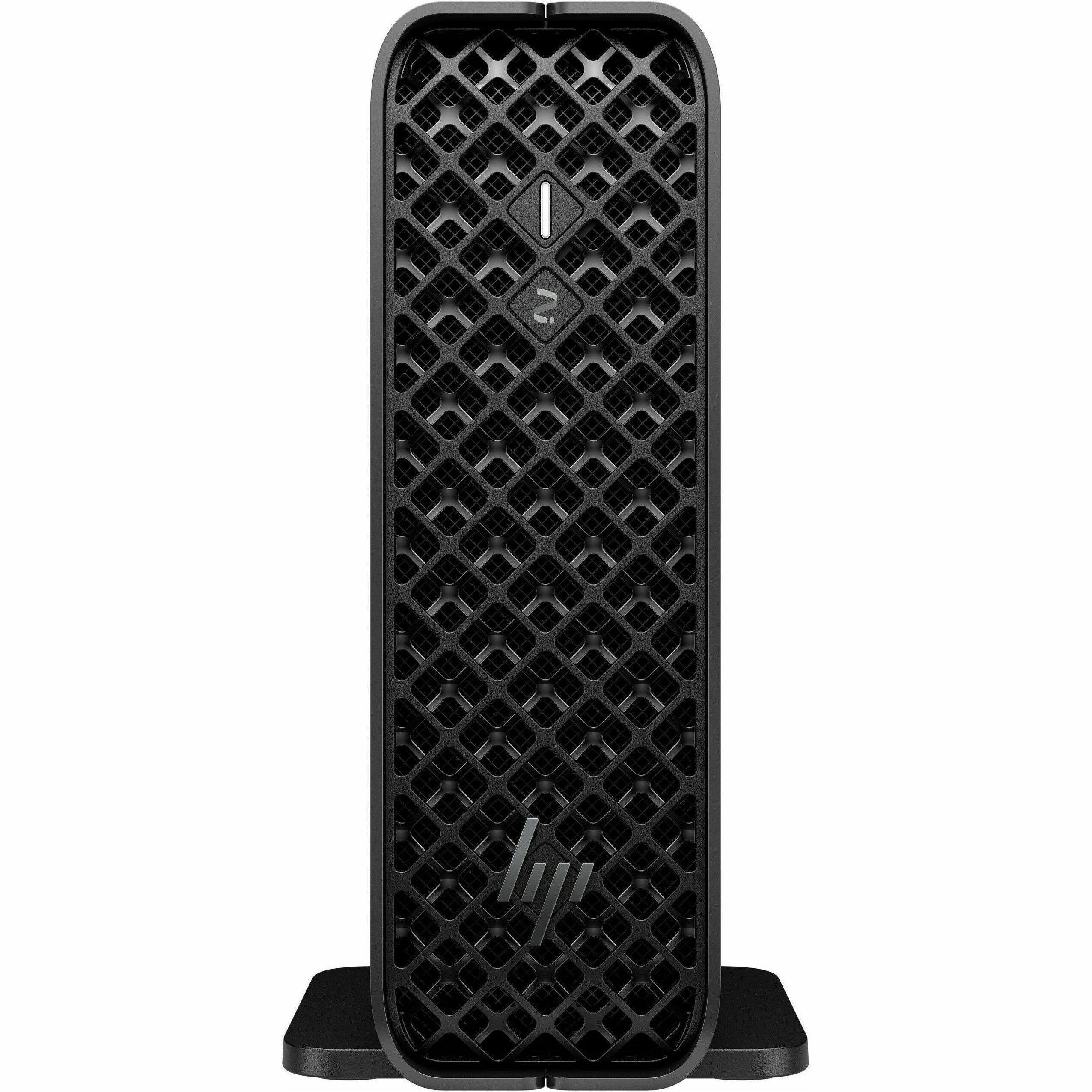 Alt View 4. HP - HP Z2 Mini G1i Workstation - Intel Core Ultra 9 285 - 32 GB - 1 TB SSD - Mini PC - Black - Intel W880 Chip - Windows 11 - Black.