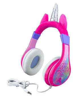 HYDEE KID’S eKids Unicorn Wired Headphones for Kids, Children's