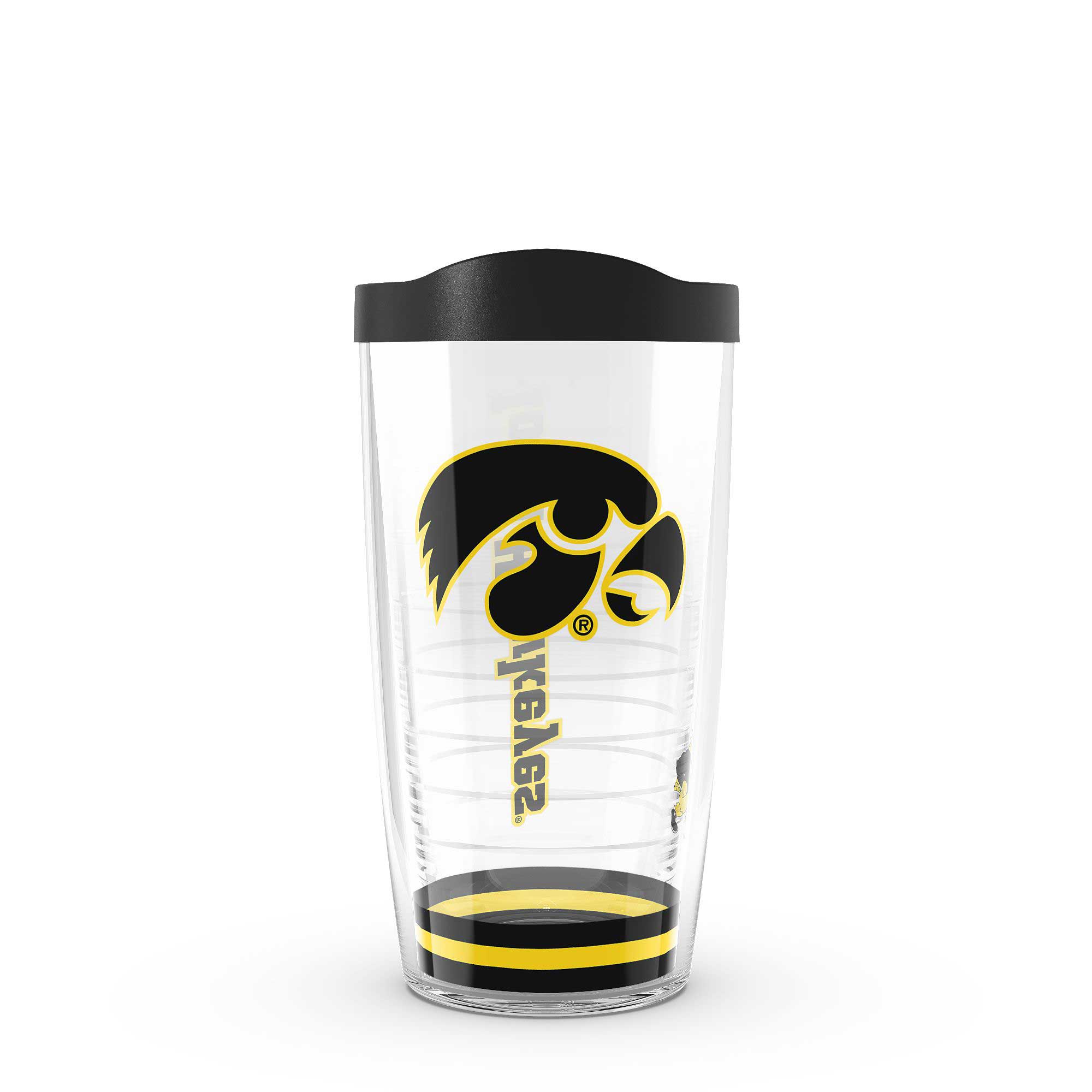 Front. Tervis - Iowa Hawkeyes 16oz. Arctic Classic Travel Tumbler - Multicolor.