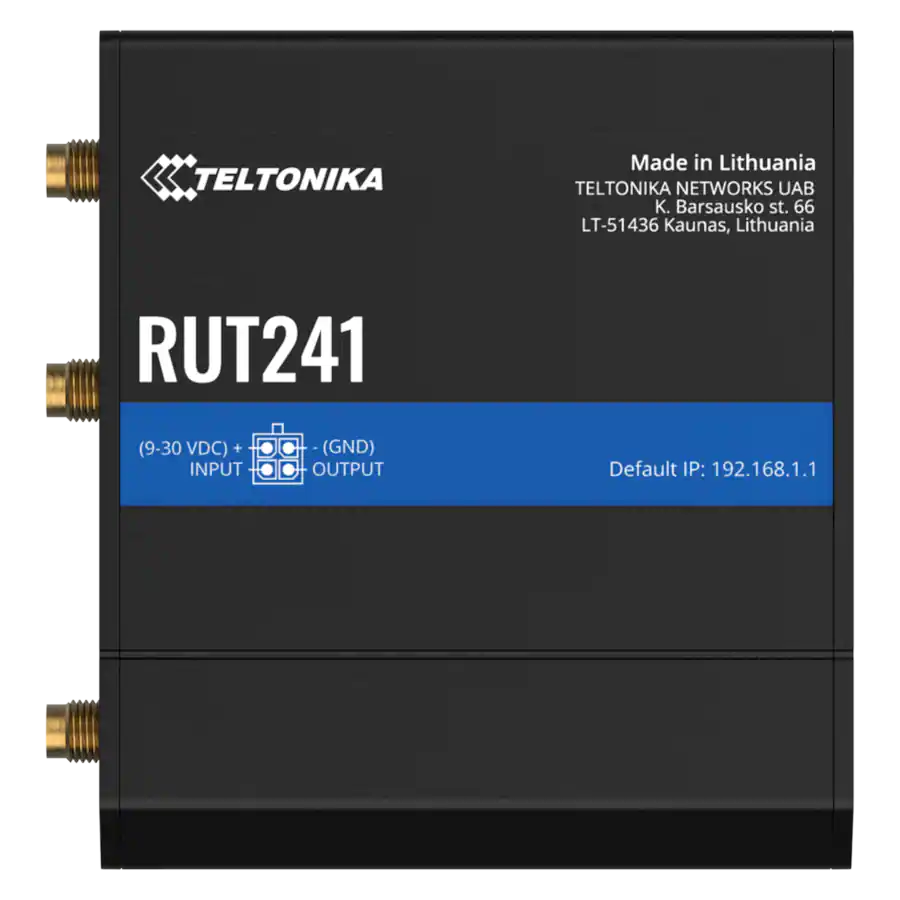 Teltonika RUT241 Industrial 4G LTE Router RUT241 - Best Buy