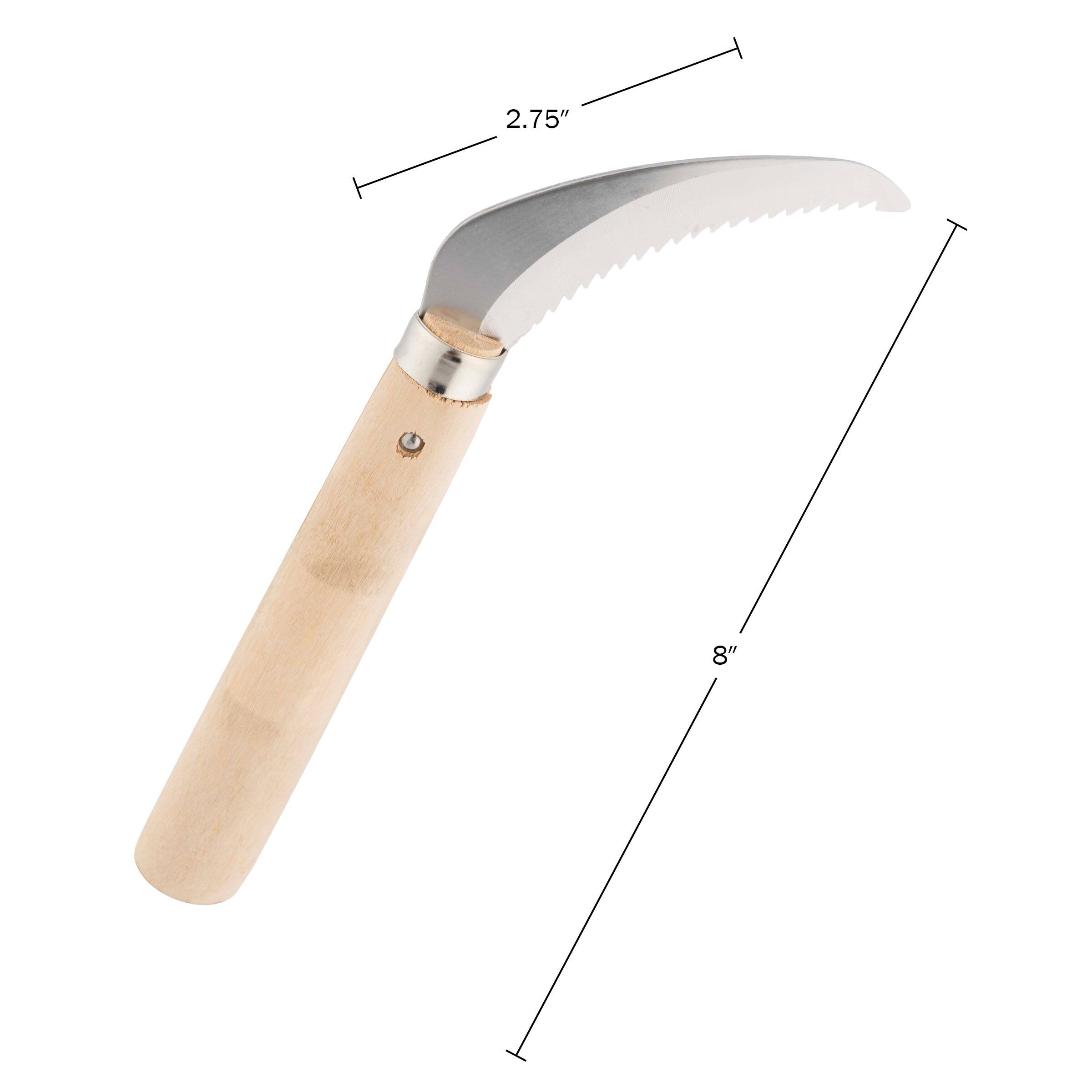 Alt View 2. Kings County Tools - Japanese Angled Root Cutter - Natural.