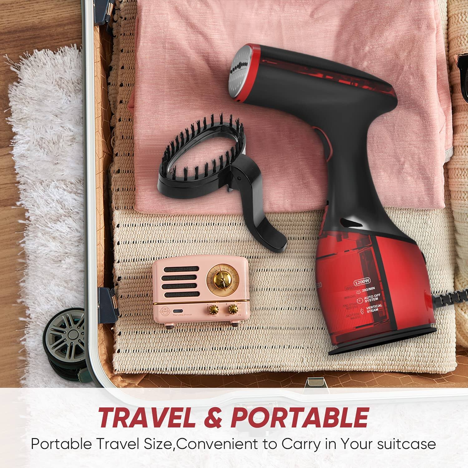 1,200W JOMN AVTO SFF VERTICAL e SM TRAVEL & PORTABLE Portable Travel Size, Convenient to Carry in Your suitcase

TRAVEL & PORTABLE
Portable Travel Size, Convenient to Carry in Your suitcase