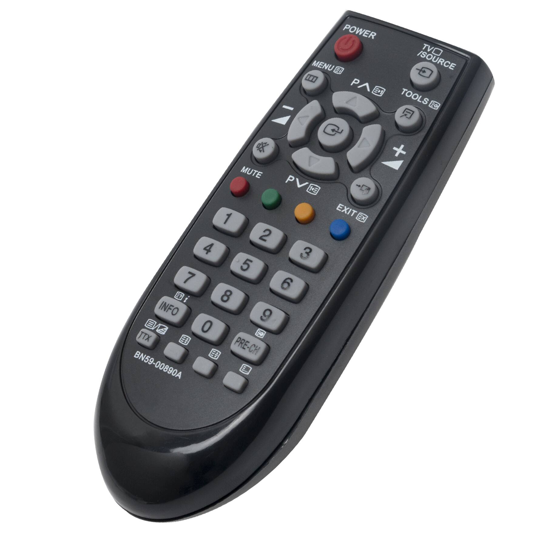 POWER MENU  
A1 PA En TVO ISOURCE TOOLS 6  
MUTE P PV  
1 2 4 3 5 7 6 8 INFO 9 W 0 5 TTX  
PRE CH BN59-00890A i EXIT EX