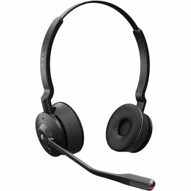 Jabra - Engage 45 SE Headset - Mono - Wireless - DECT - 492.1 ft - 40 Hz to 16 kHz - Over-the-ear, Over-the-head, On-ear - Black