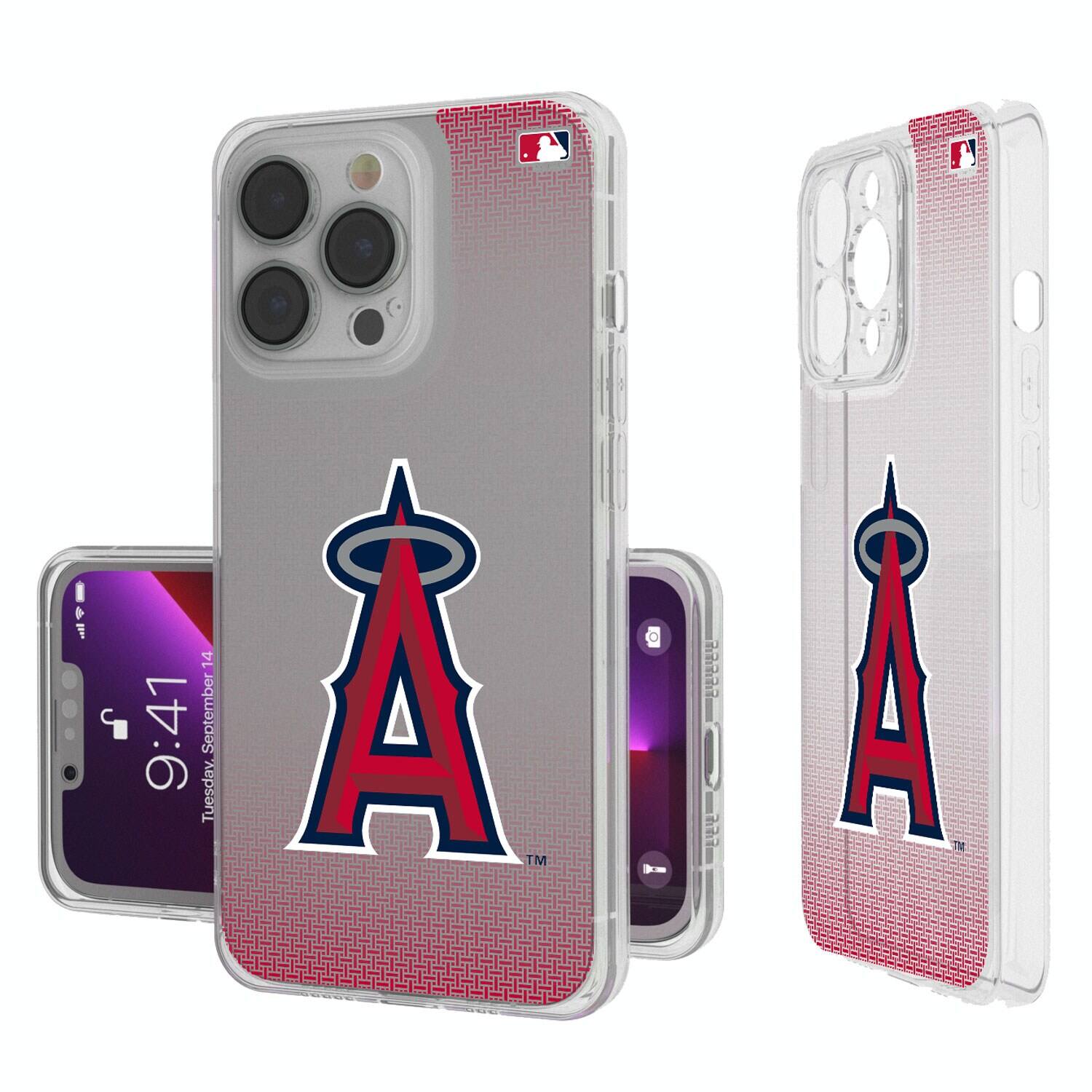 Keyscaper - MLB - Los Angeles Angels Linen Logo iPhone Clear Case - 16 Pro Max - Multicolor price history on PriceWatchPro