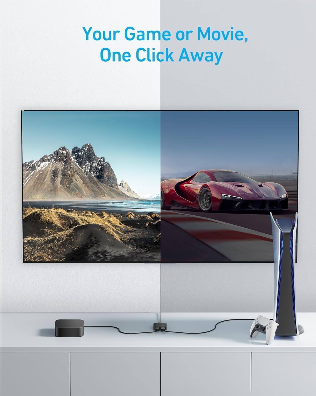 Your Game or Movie, One Click Away