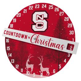 Pegasus - NC State Wolfpack Countdown to Christmas Wall Sign - Multicolor