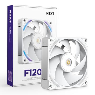 NZXT F120X Performance Fan 120mm PWM RGB Computer Case Fan with NZXT F120X Performance Fan 120mm PWM RGB Computer Case Fan with