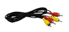 Front. Mars Devices - Replacement AV Cable For NES Console By Mars Devices For Nintendo NES - Black.