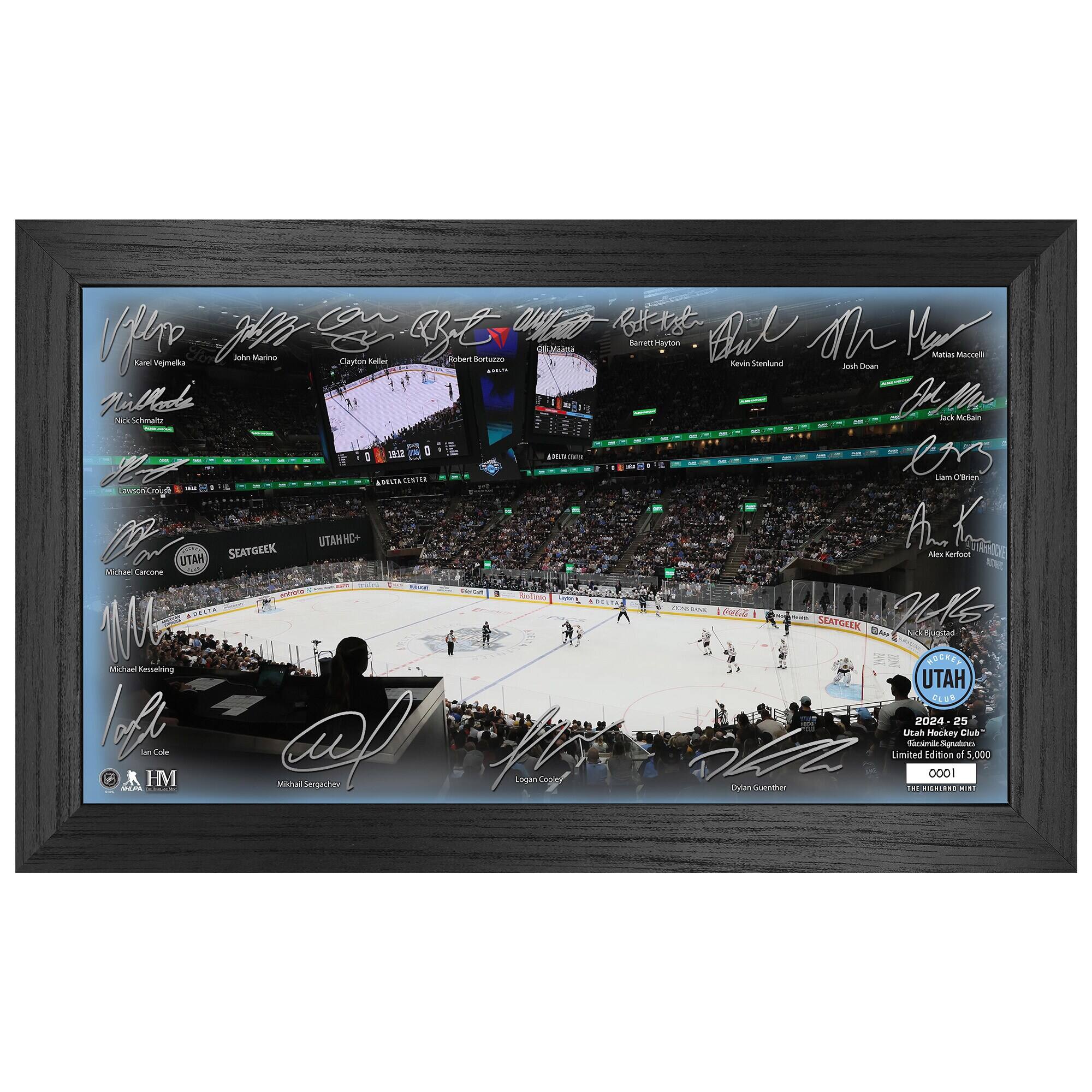 Florida Panthers 2024 Stanley Cup Champions 12'' x 20'' Tradition Signature Frame