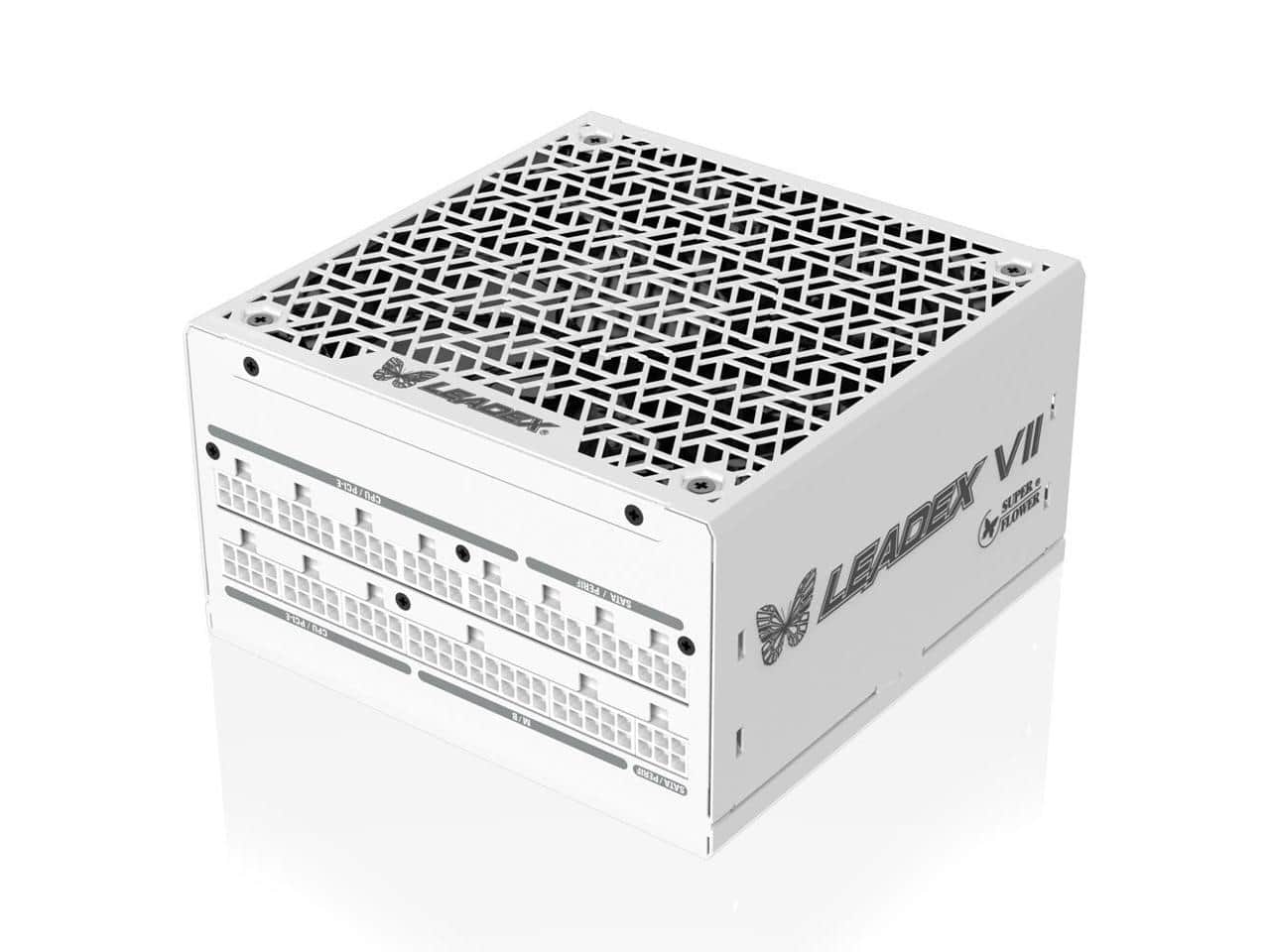 Super Flower - Leadex VII XG 850W 80+ Gold, Full Modular, ATX 3.1, PCIe 5.1, 12VHPWR, FDB Fan - White