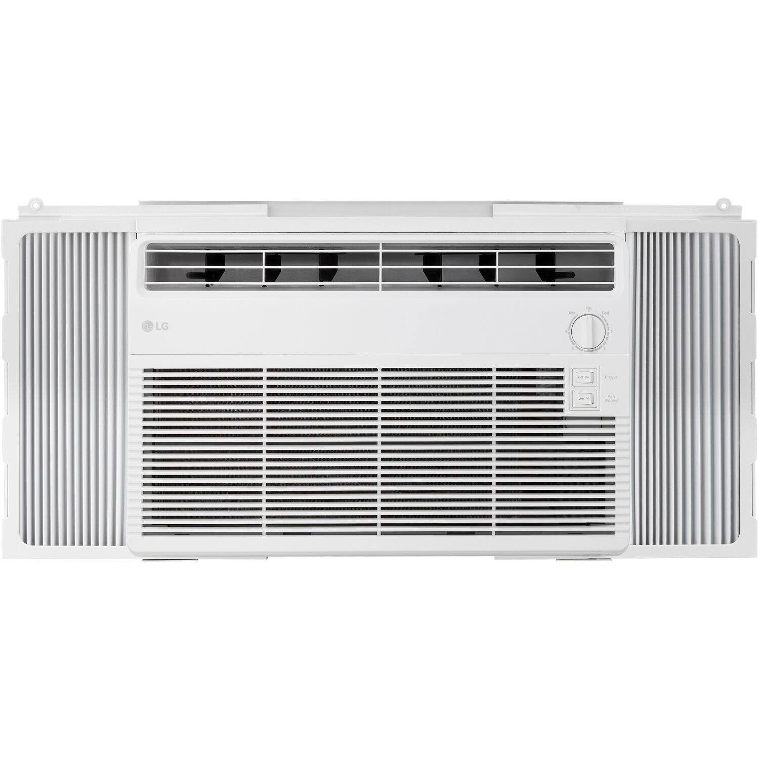 Alt View 6. LG - 5,000 BTU Window Air Conditioner - White.