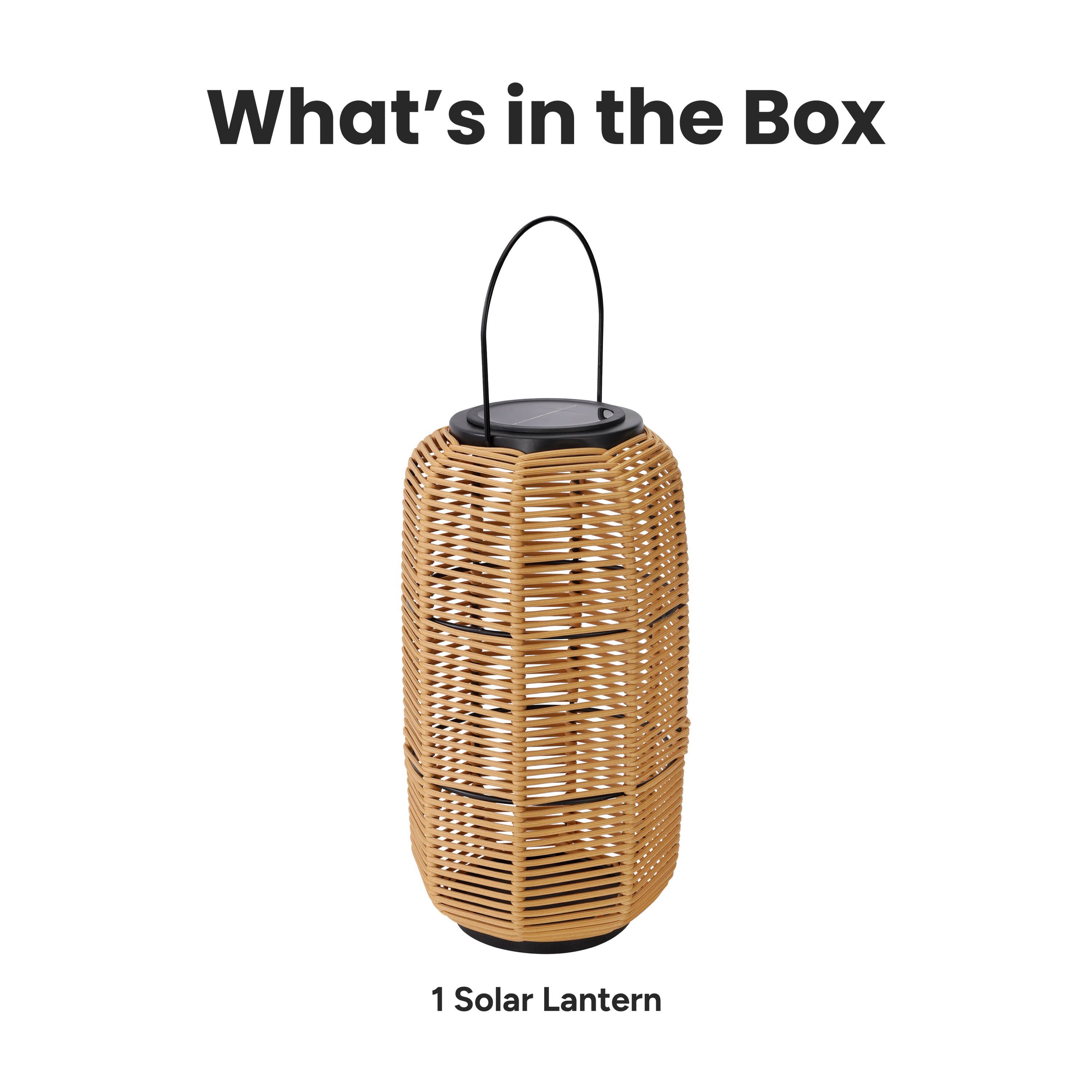 What's in the Box

1 Solar Lantern