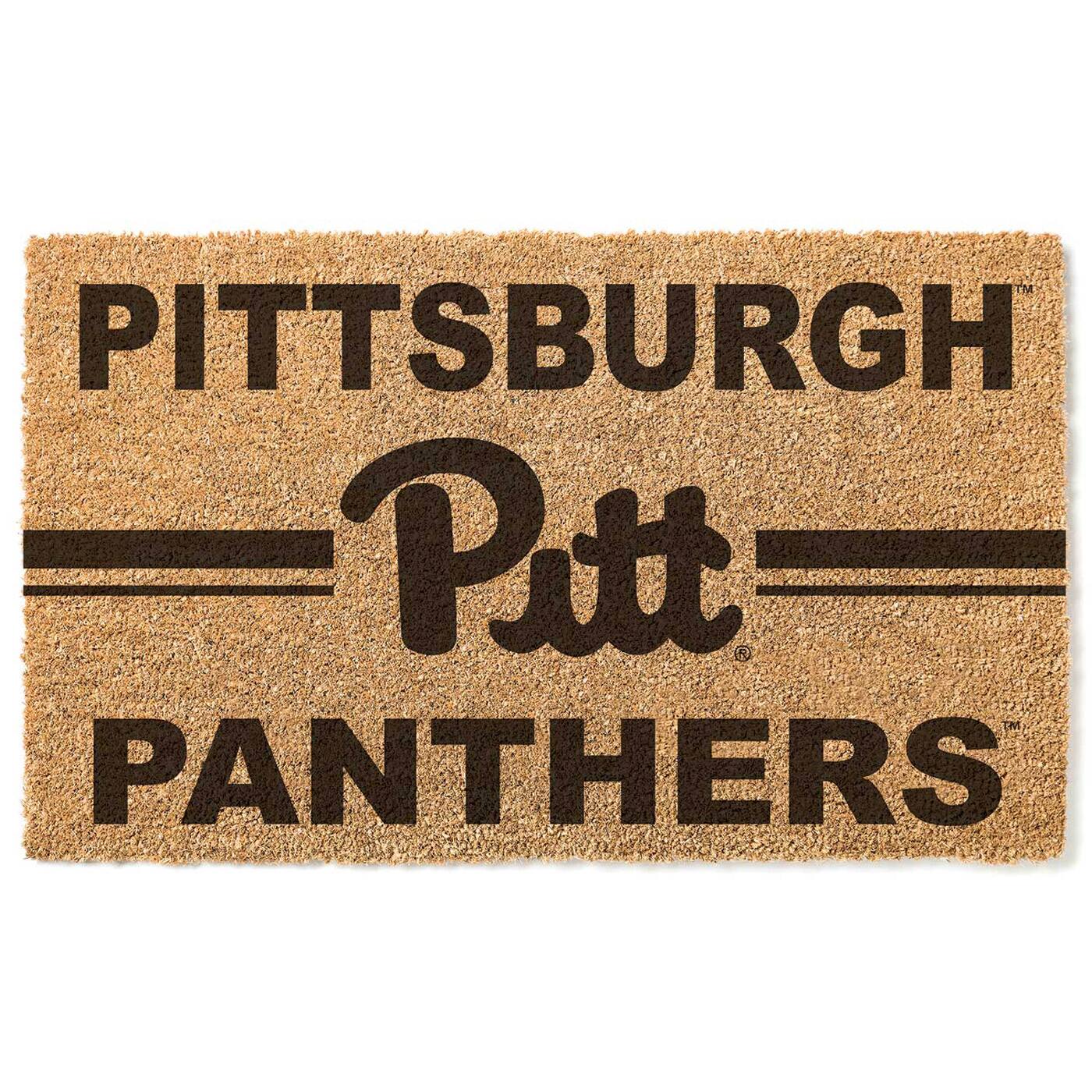 Pitt Panthers 18" x 30" Team Logo Doormat