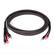 Alt View 27. AudioQuest - Rocket 33 Full-Range 16' Analog Speaker Cable w/ SureGrip 300 Connectors with Banana to Banana Connectors - Red on Black.