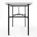 Alt View 3. Staples - 4' x 24" Heavy Duty Plastic Folding Table - White Granite.