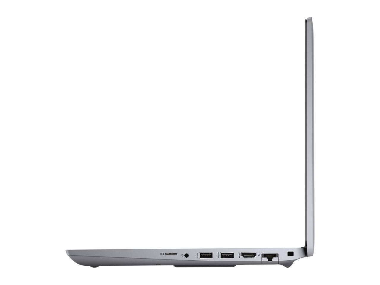 Alt View 3. Dell - Dell Precision 3561, i7-11850H, 32GB, 1TB SSD, NVIDIA T600, 15.6" FHD, Win 11 Pro - Dark Gray.