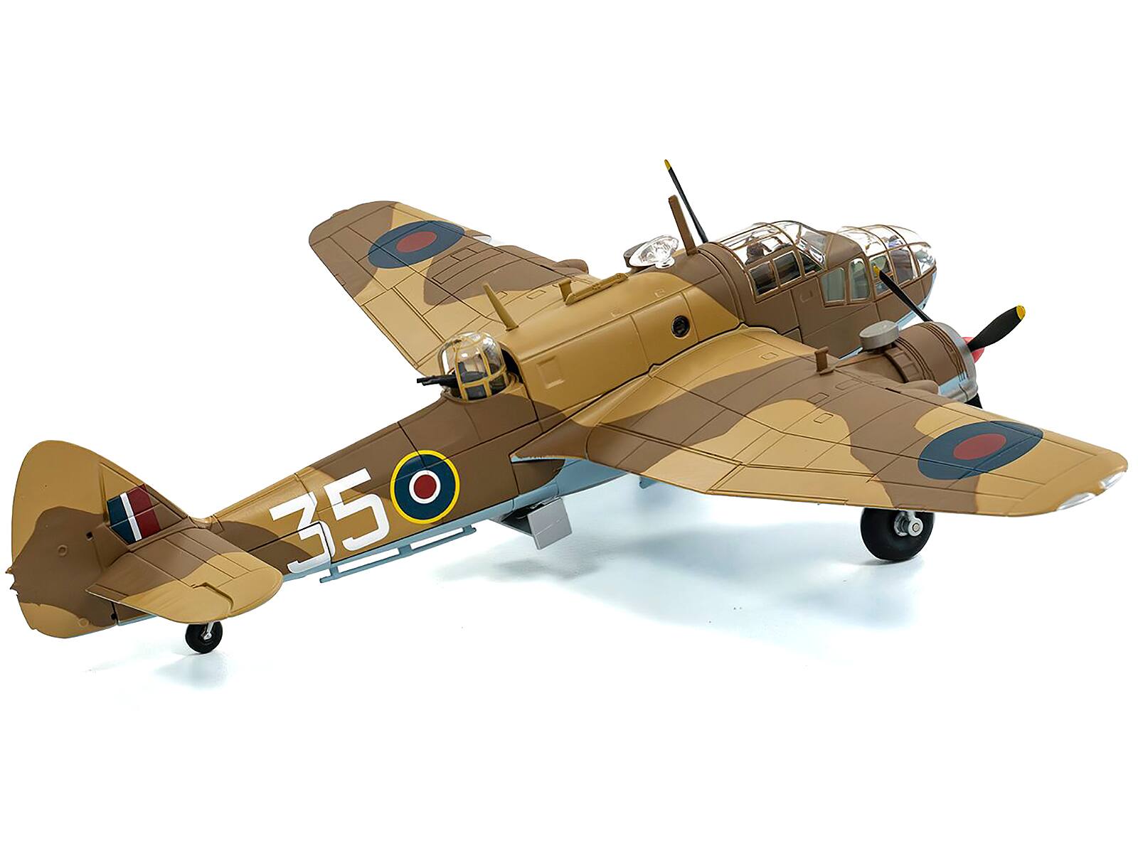Alt View 1. Corgi - Bristol Beaufort MkIa "EK979 Middle East Check & Conversion Unit 1944" RAF Aviation Archive Series 1/72 - Multi.