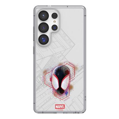 Keyscaper - Marvel Badge Clear Phone Case - Samsung Galaxy S24 Ultra - Miles Morales Keyscaper - Marvel Badge Clear Phone Case - Samsung Galaxy S24 Ultra - Miles Morales