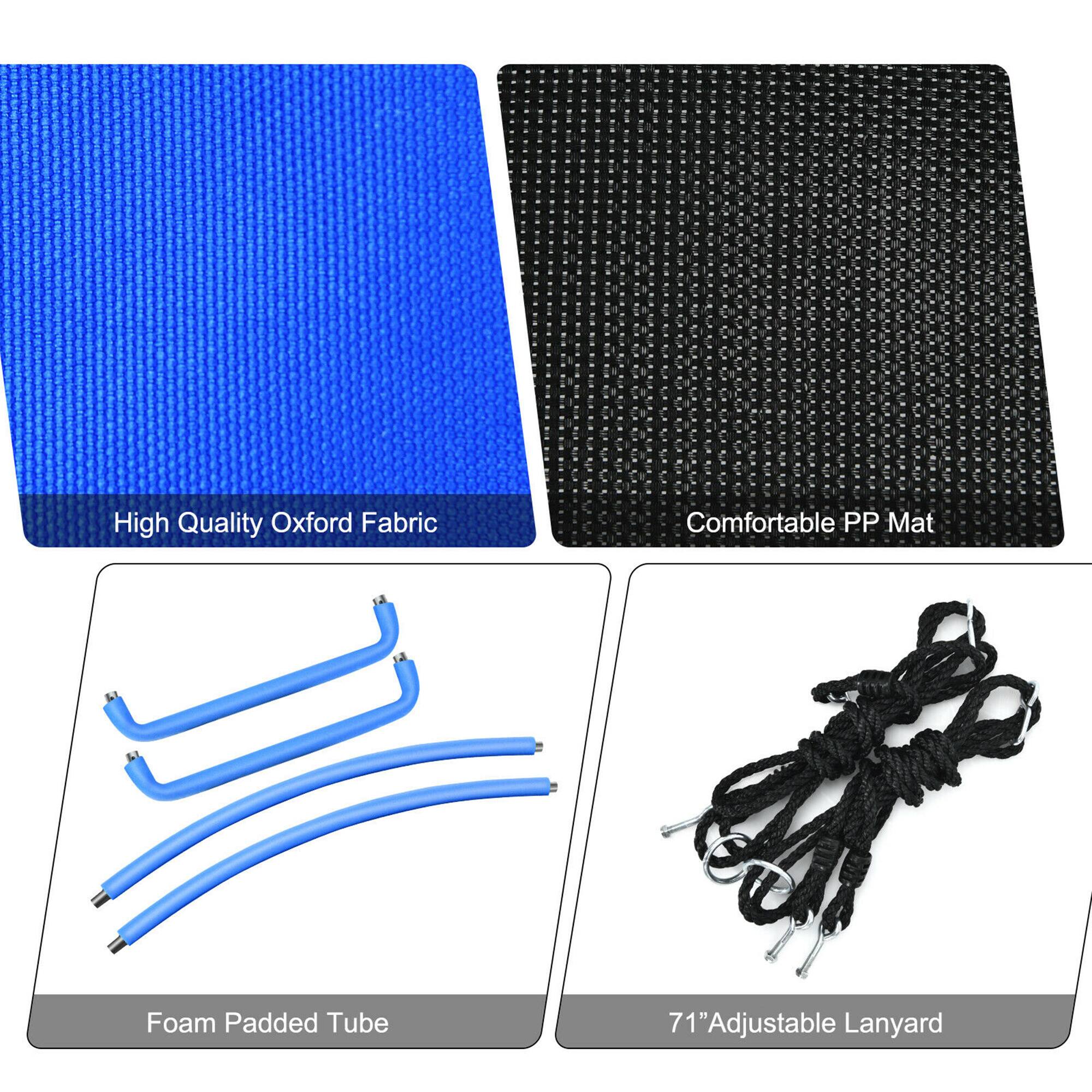 High Quality Oxford Fabric  
Comfortable PP Mat  
Foam Padded Tube  
71" Adjustable Lanyard