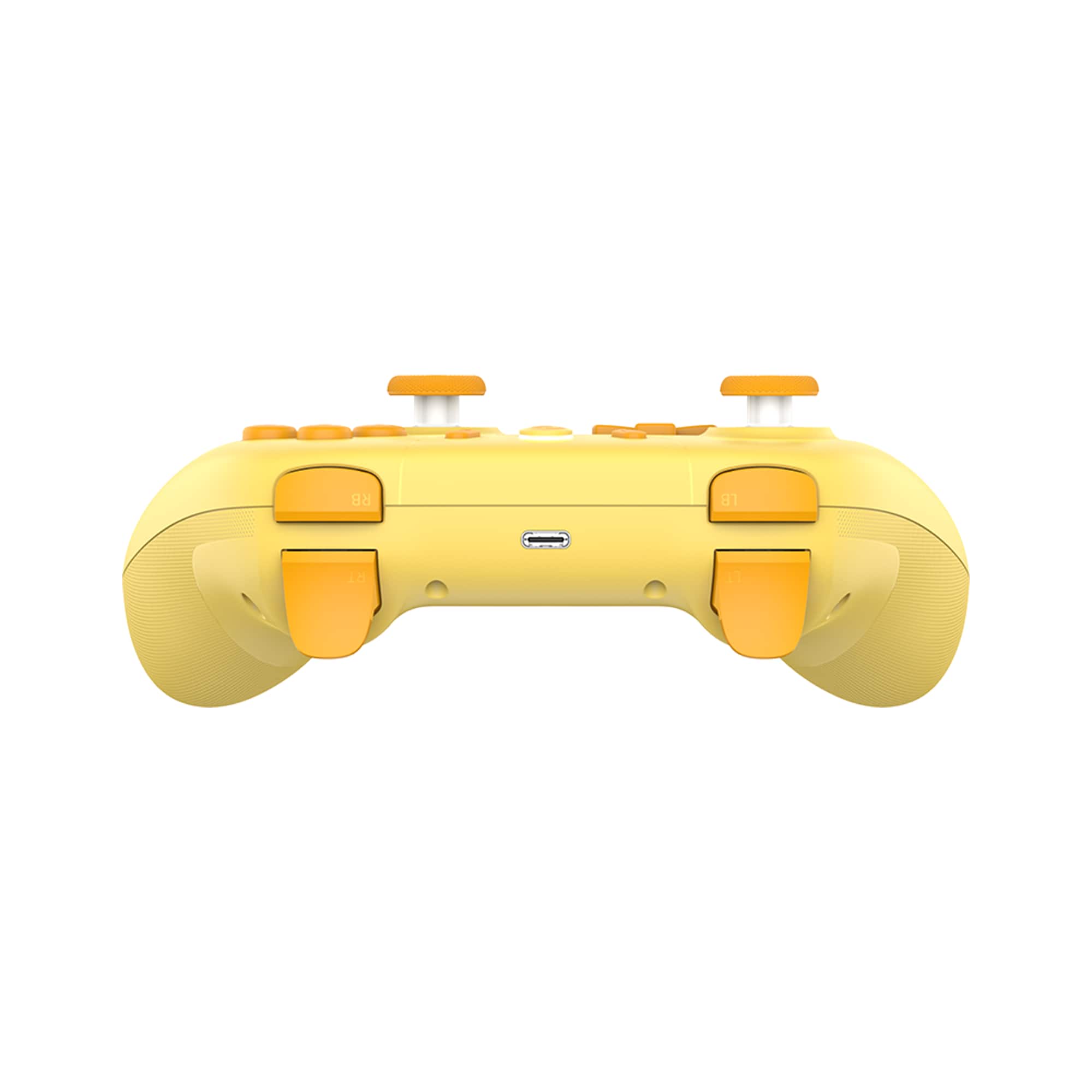 Left. GameSir - Nova Lite Wireless Controller for Windows PC, iOS, Android, Switch/Steam Deck, w/ Hall Effect, Turbo, Rumble Vibration - Yellow.