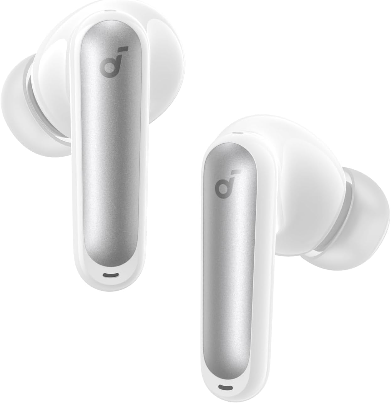 Alt View 6. Soundcore - P41i by Anker with USB C Charger Block 20W，Adaptive Noise Cancelling Earbuds with Portable Charging.