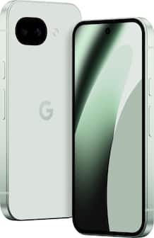 Front. Google - Pixel 10a 128GB (Unlocked) - Fog.