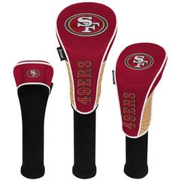 WinCraft - San Francisco 49ers Three-Pack Golf Club Headcover Set - Multicolor