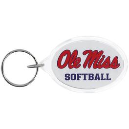 WinCraft - Ole Miss Rebels Oval Key Ring - Multicolor