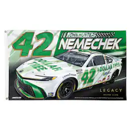 WinCraft - John Hunter Nemechek Dollar Tree 3' x 5' One-Sided Deluxe Flag - Multicolor