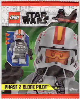LEGO - Phase 2 Clone Pilot paper bag Star Wars L0002233