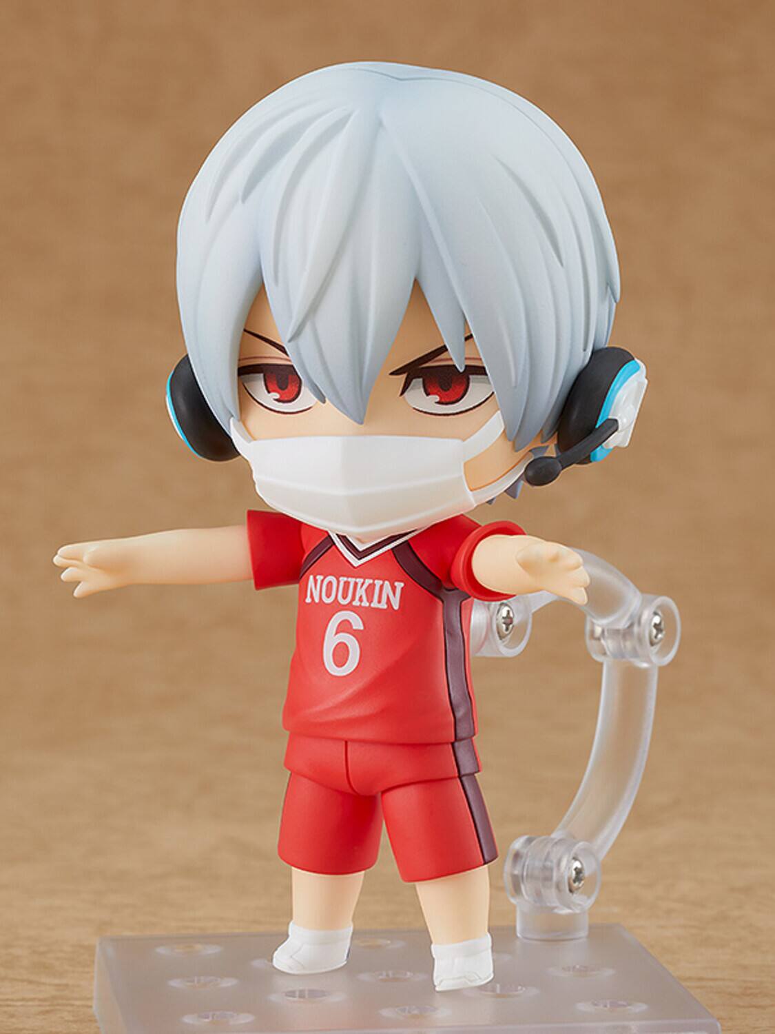 Alt View 3. Good Smile Company - Good Smile Company - Burning Kabaddi - Tatsuya Yoigoshi Nendoroid Action Figure   - Collectibles - Multicolor.