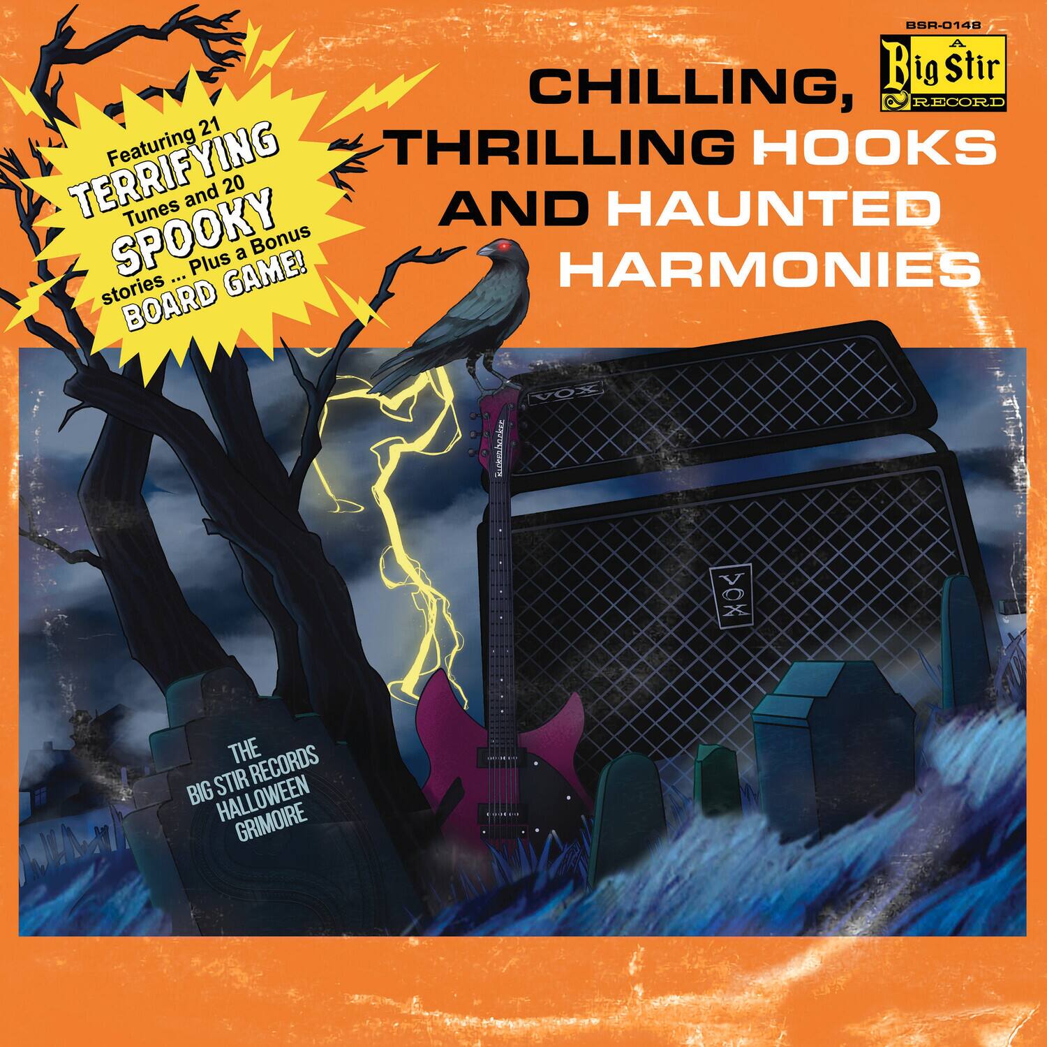 Various Artists - Chilling, Thrilling Hooks And Haunted Harmonies: The Big Stir Records Halloween - VINYL LP