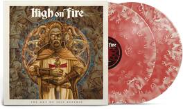 High on Fire - Art Of Self Defense - Ruby & Coke Bottle Clear - VINYL LP
