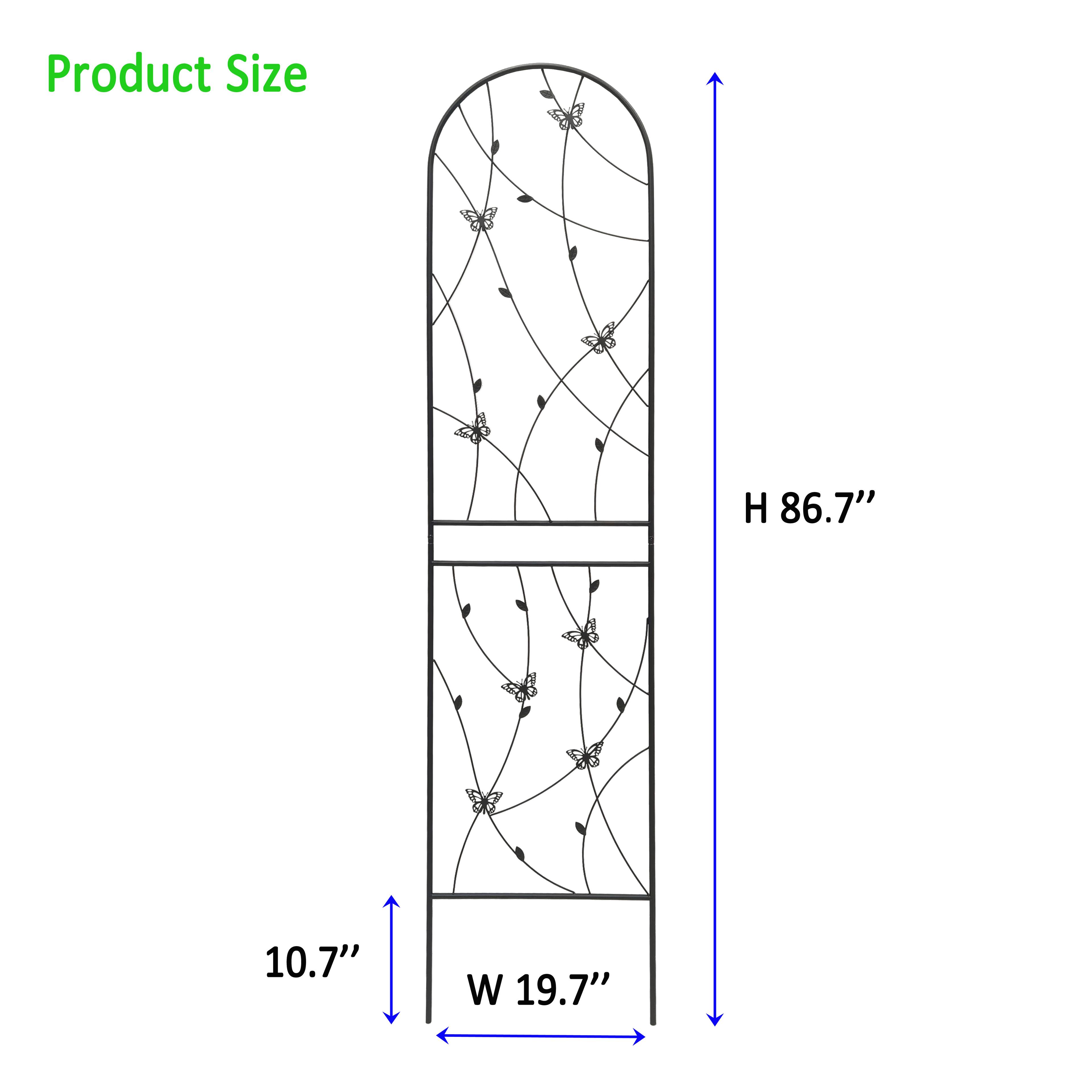 Product Size  
H 86.7"  
W 19.7"  
10.7"