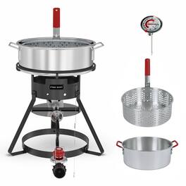 Fire Riot - 10QT Fish Fryer Kit - Black