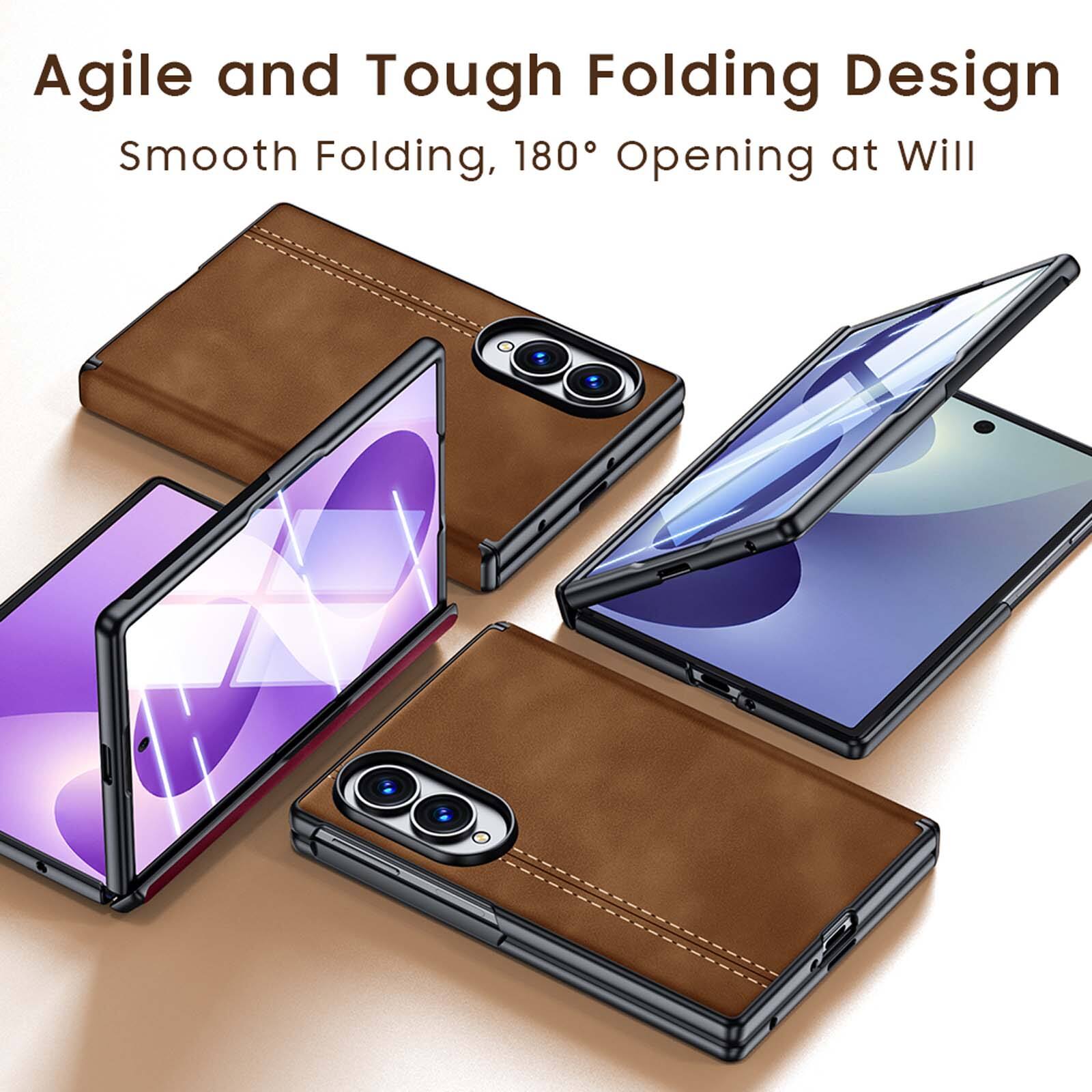 Agile and Tough Folding Design  
Smooth Folding, 180° Opening at Will