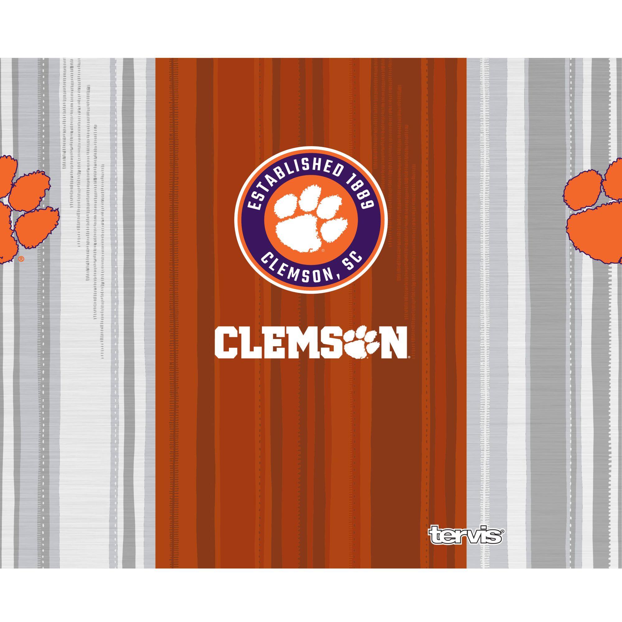 ESTABLISHED 1889  
CLEMSON, SC  

CLEMSON  

tervis