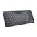 Front. Logitech - MX Mechanical Mini Compact Wireless Mechanical Linear Switch Keyboard for Windows/macOS with Backlit Keys - Graphite.