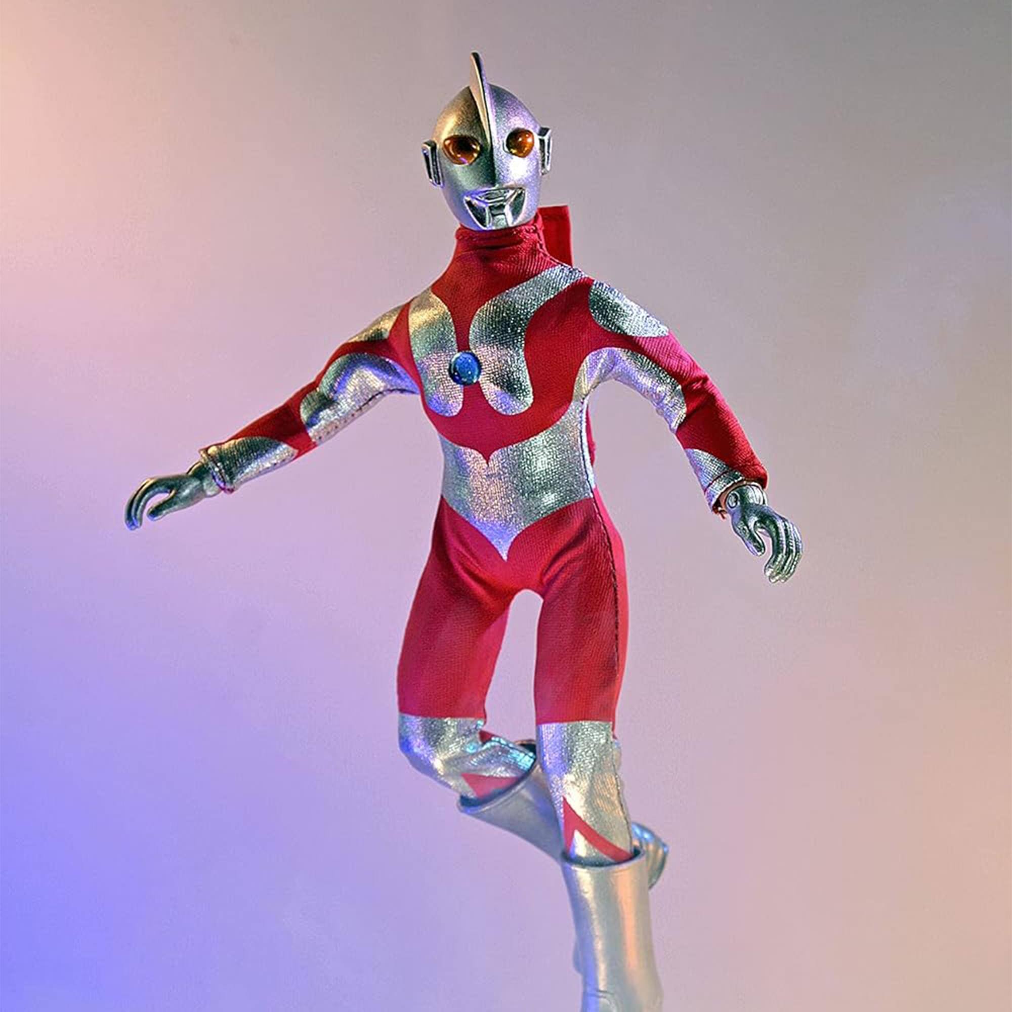 Alt View 2. Mego - Mego Ultraman Taro (1984) 8 Inch Action Figure - Red.