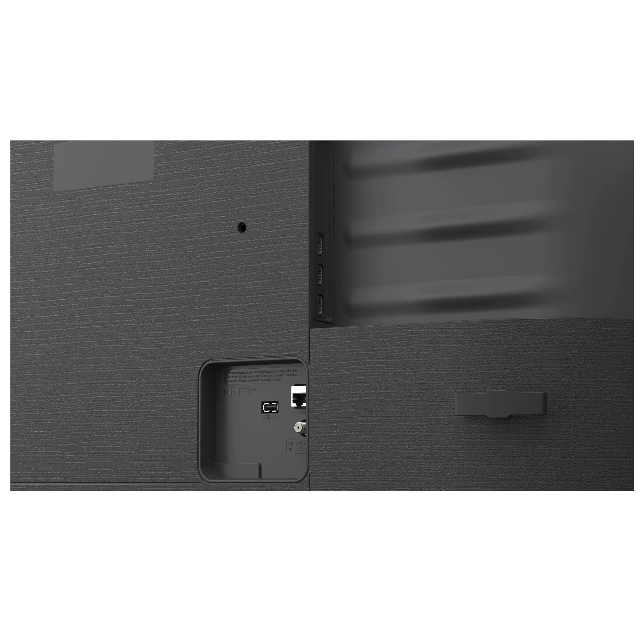 Alt View 30. LG - 43" Class 75B Series QNED AI Mini LED 4K Smart webOS TV (2026).