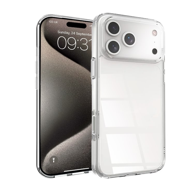 Entronix - TPU Case for iPhone 17 Pro - Ultimate Protection and Style - Clear