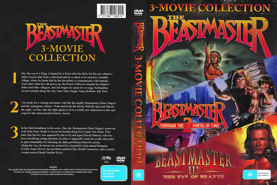 Burmaster Dvd The Beastmaster: 3 Movie Collection DVD - Best Buy