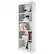 Alt View 11. CorLiving - CorLiving - Hawthorne Collection 5 Shelf Floor-Standing Bookcase - White.
