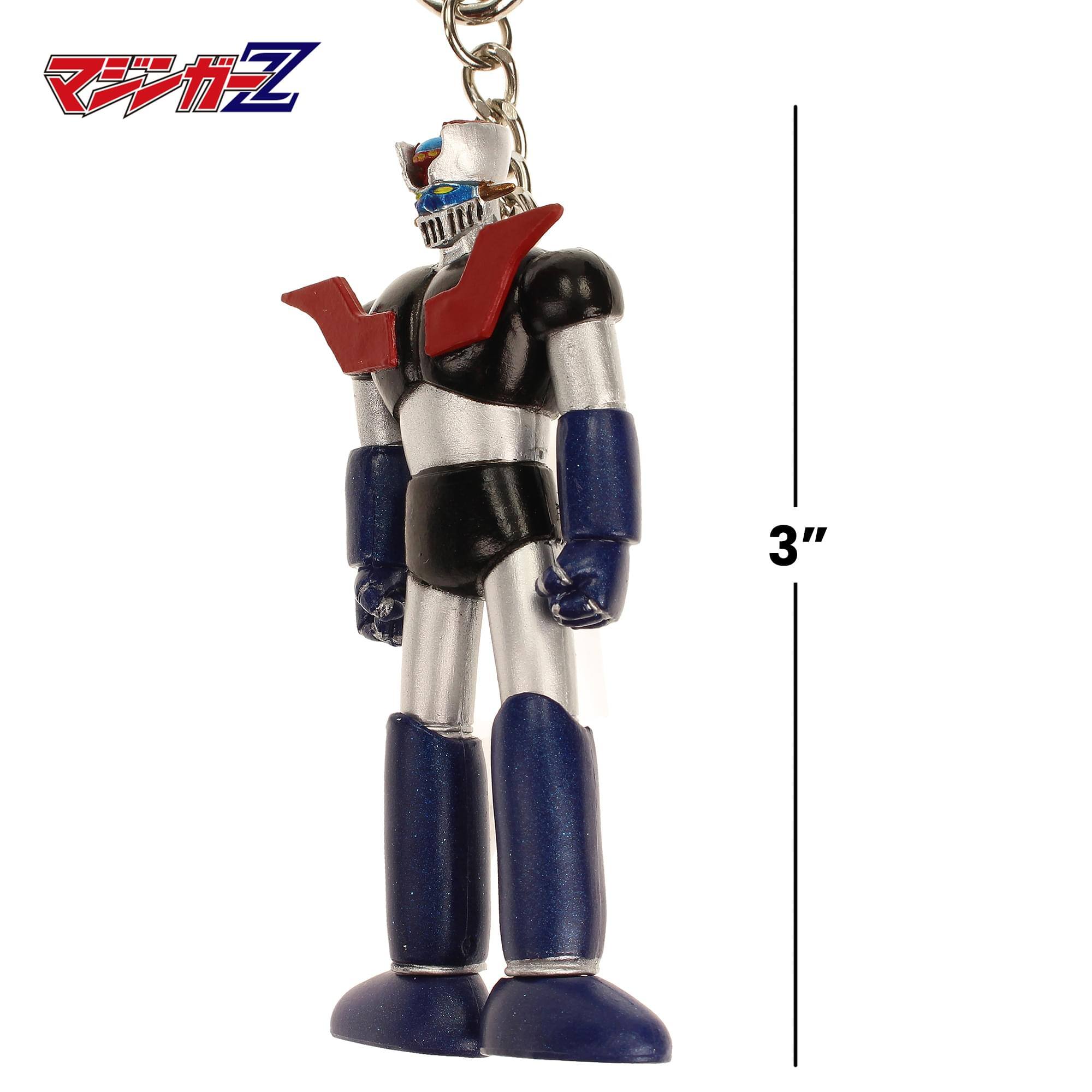 Alt View 1. SD Toys - Mazinger Z 3-Inch Figural PVC Keychain - Multi-Colored.