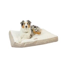 Armarkat - Large With Handle Dog Crate Mat With Poly Fill Cushion and Removable Cover - Beige